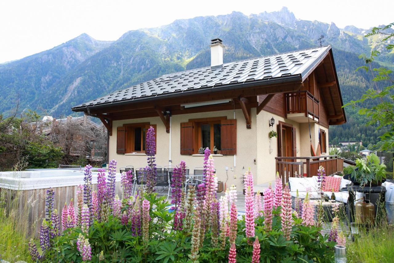 Chamonix Large Chalet, Sleeps 12, 200m2, 5 Bedroom, 4 Bathroom, Garden, Jacuzzi, Sauna Buitenkant foto