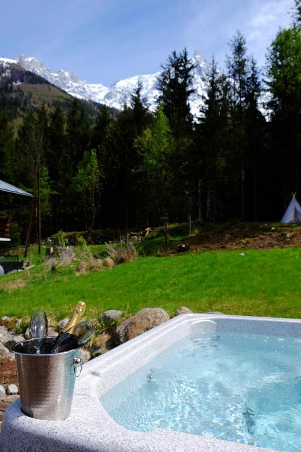 Chamonix Large Chalet, Sleeps 12, 200m2, 5 Bedroom, 4 Bathroom, Garden, Jacuzzi, Sauna Buitenkant foto