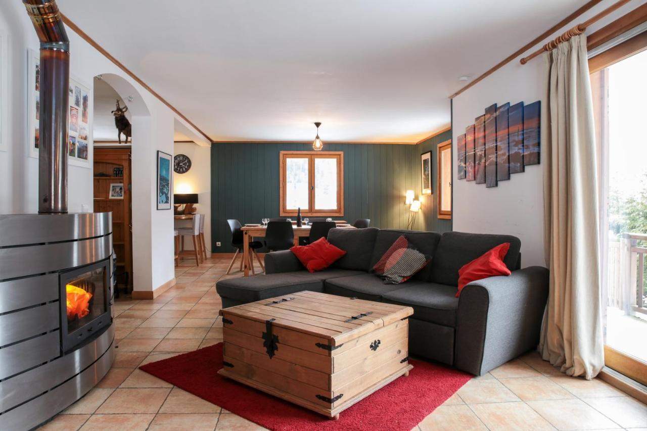 Chamonix Large Chalet, Sleeps 12, 200m2, 5 Bedroom, 4 Bathroom, Garden, Jacuzzi, Sauna Buitenkant foto