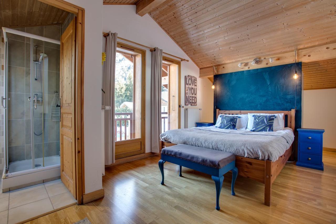 Chamonix Large Chalet, Sleeps 12, 200m2, 5 Bedroom, 4 Bathroom, Garden, Jacuzzi, Sauna Buitenkant foto